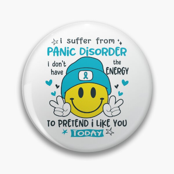 Item preview, I suffer from Panic Disorder i do not have the ENERGY to pretend i like you TODAY designed and sold by KatMercerr.