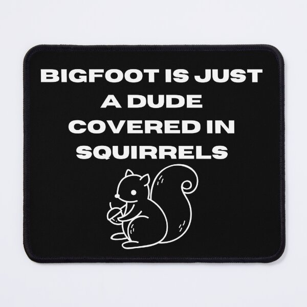Item preview, Pigfoot is just a dude covered in squirrels designed and sold by Designsplendor.