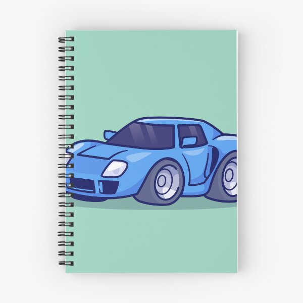 Item preview, "Sport Car Cartoon Vector Icon: Flat Illustration of a Speedy Transportation Object" designed and sold by hjian8219.