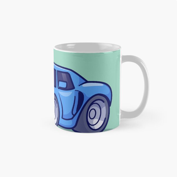 Item preview, "Sport Car Cartoon Vector Icon: Flat Illustration of a Speedy Transportation Object" designed and sold by hjian8219.