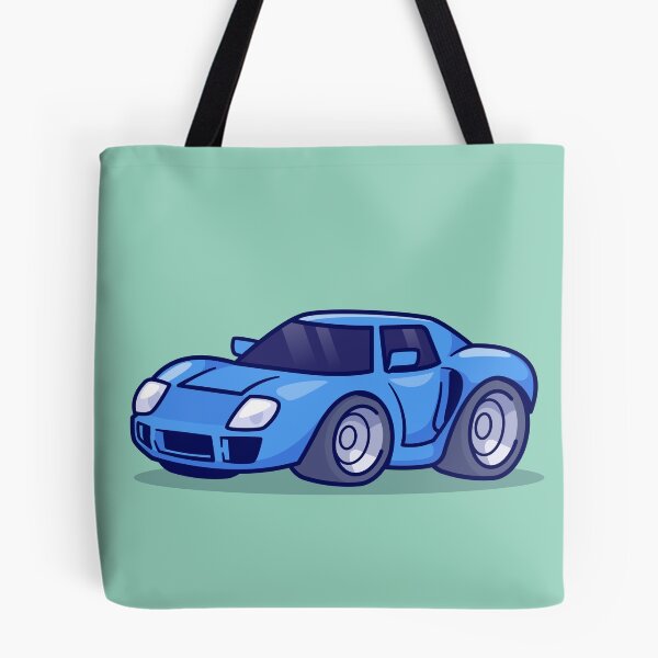 Item preview, "Sport Car Cartoon Vector Icon: Flat Illustration of a Speedy Transportation Object" designed and sold by hjian8219.
