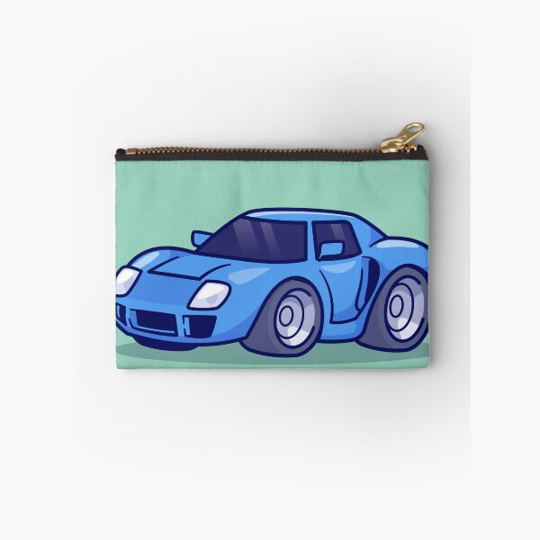 Item preview, "Sport Car Cartoon Vector Icon: Flat Illustration of a Speedy Transportation Object" designed and sold by hjian8219.