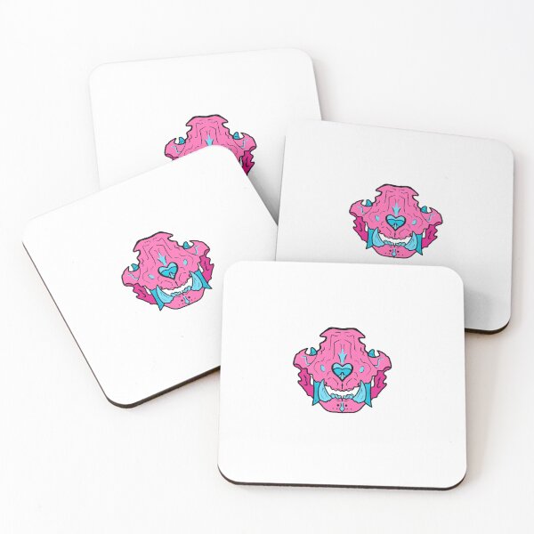 Item preview, Heart Pink Skull designed and sold by BlueToDraw.