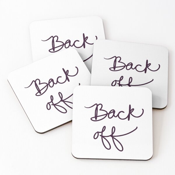 Item preview, Back Off designed and sold by abeink.