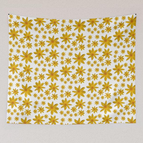 Item preview, yellow mini flowers designed and sold by Abundancelife.