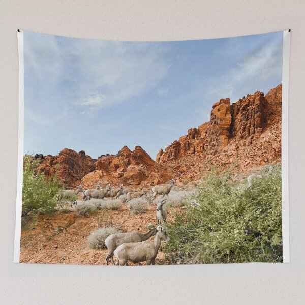 Item preview, Valley of Fire Sheep designed and sold by Brittney O'Brien.
