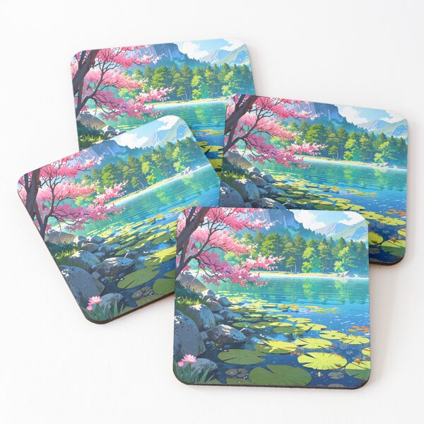 Item preview, Lotus lake. designed and sold by PatDoArt.