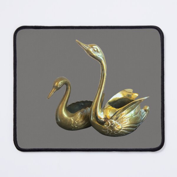 Item preview, Gold Swan, vintage Swans designed and sold by suekieper.