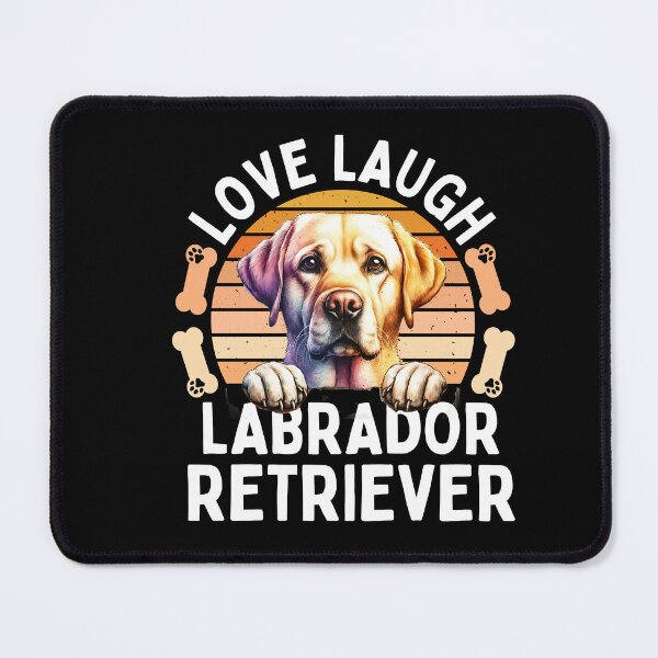 Item preview, Love Laugh Labrador Retriever designed and sold by TheAnimalZ00.