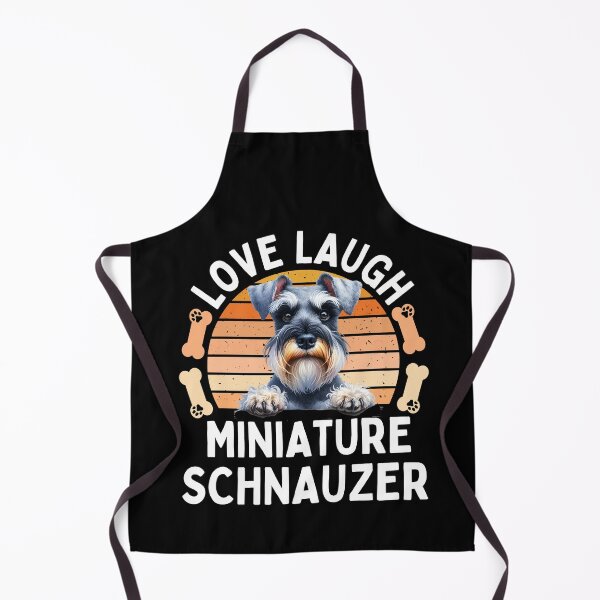 Item preview, Love Laugh Miniature Schnauzer designed and sold by TheAnimalZ00.