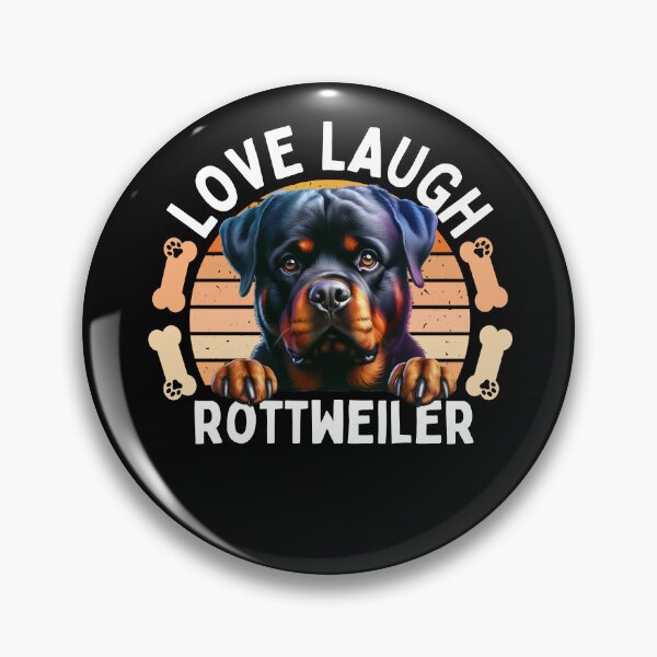 Item preview, Love Laugh Rottweiler designed and sold by TheAnimalZ00.