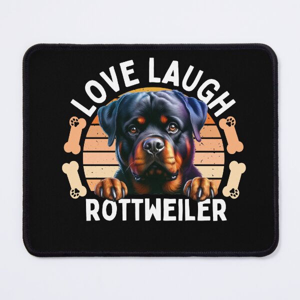 Item preview, Love Laugh Rottweiler designed and sold by TheAnimalZ00.