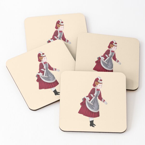 Item preview, Historical Costume 1870s Watercolor kids Fashion Illustration 1 designed and sold by MariOyama.