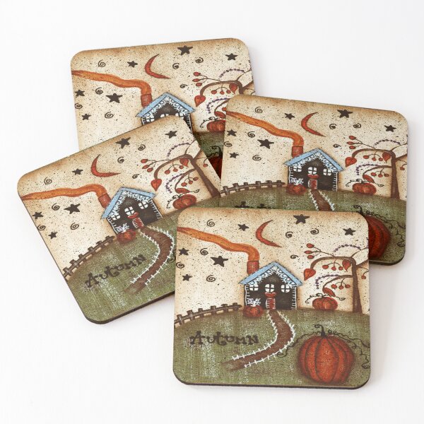 Item preview, Autumn Cottage designed and sold by BrushAddict Studio.