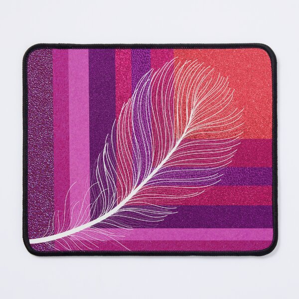 Item preview, Colorful Background with Transparent Feather designed and sold by WhiteSoftPetals.
