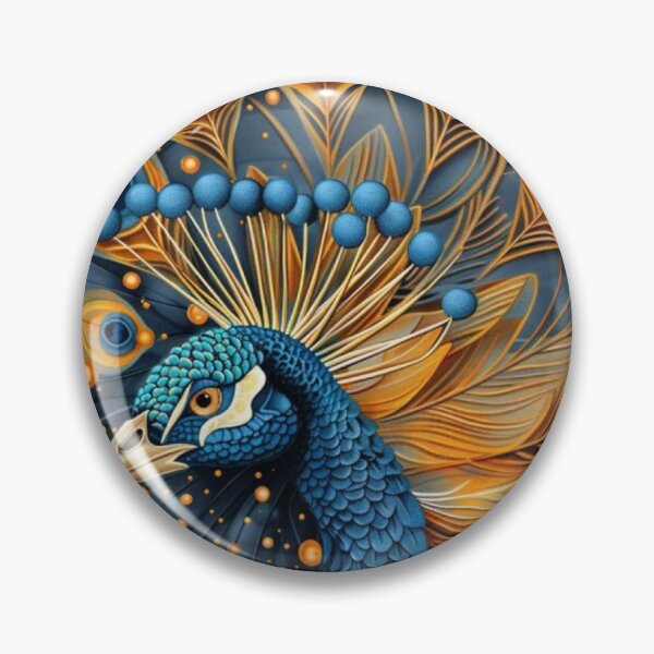 Artikelvorschau, Eleganter Pfau entworfen und verkauft von PaperieJennifer.