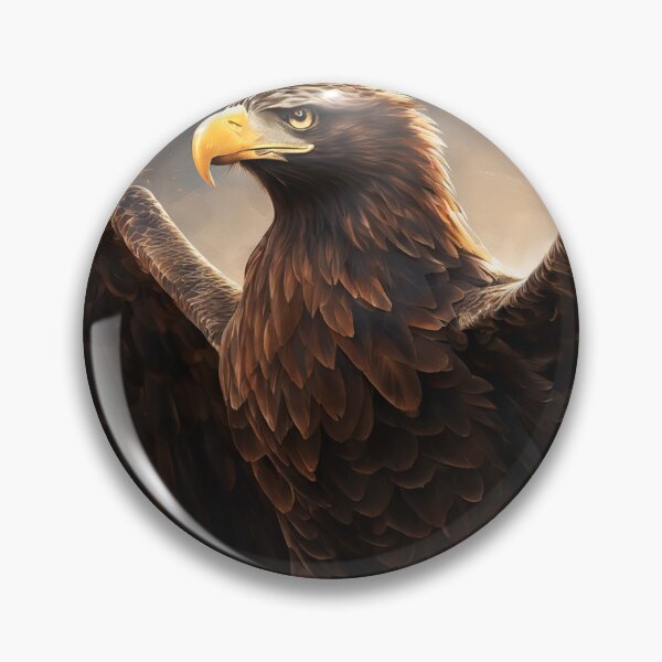 Item preview, Perched Eagle Wildlife Bird Of Prey designed and sold by EnchantedVista.