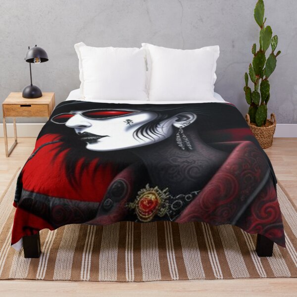 Artikelvorschau, Coole Gothic-Vampirkunst entworfen und verkauft von TheDarkWardrobe.