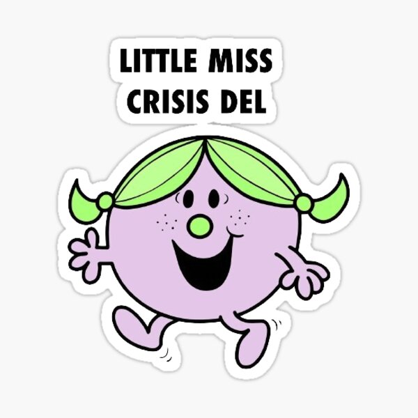 Vista previa del artículo con la obra «Pequeña señorita crisis del», diseñado y vendido por ava-b1013.