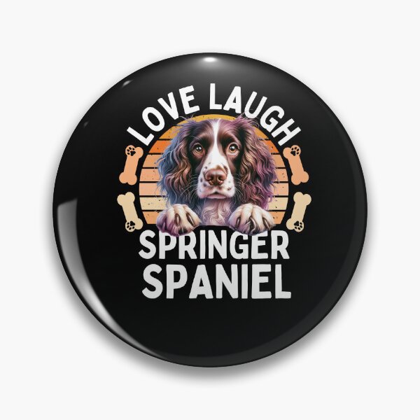 Item preview, Love Laugh Springer Spaniel designed and sold by TheAnimalZ00.