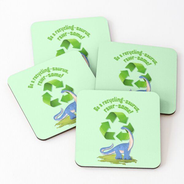 Item preview, Be a recycling-saurus, rawr-some! designed and sold by wanessacreative.