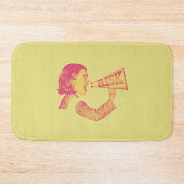Item preview, Risk Yellow and Pink Megaphone Design designed and sold by aestheticqueen.