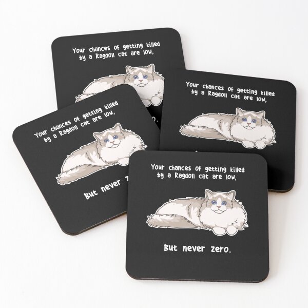 Item preview, Ragdoll Cat Never Zero designed and sold by Clara Hollins.