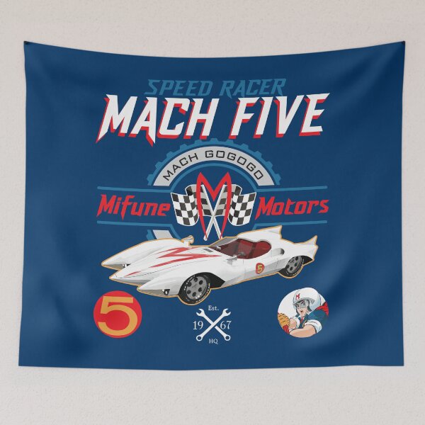 Item preview, Speed Racer Mach 5 Motores Mifune designed and sold by Alema Art.