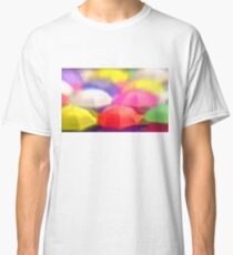 “Umbrella Rainbow”, Photo / Digital Painting Classic T-Shirt