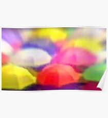 “Umbrella Rainbow”, Photo / Digital Painting Poster