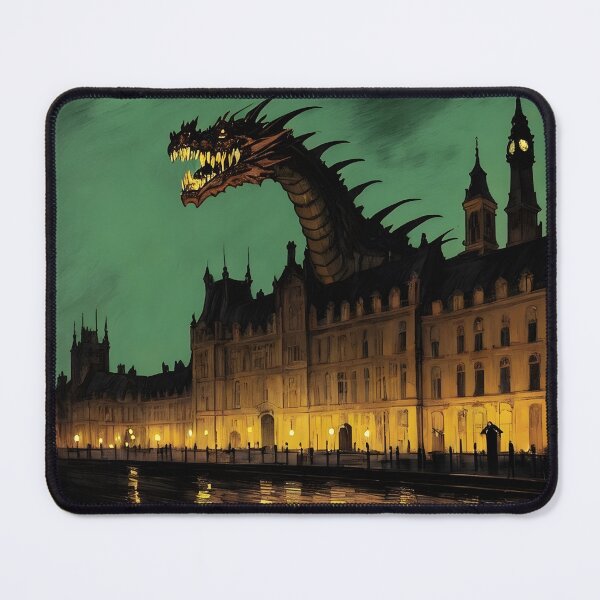 Aperçu de l'œuvre Dragon en colère se levant créée et vendue par HardCorps.