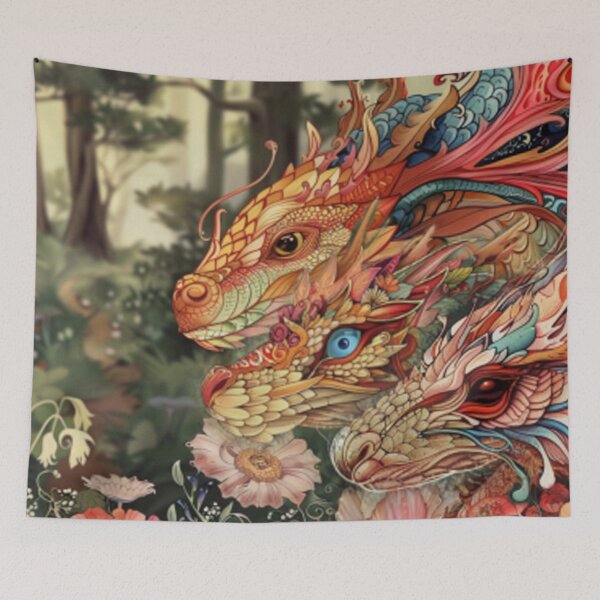 Item preview, Three Dragons - A Colorful Fairy Tale designed and sold by shakespeare1212.