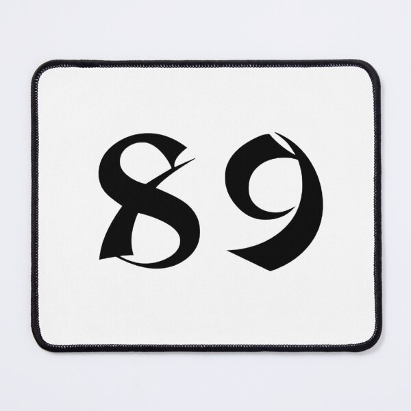 Item preview, 89, eighty-nine, black, shangai designed and sold by Numbers-Art.