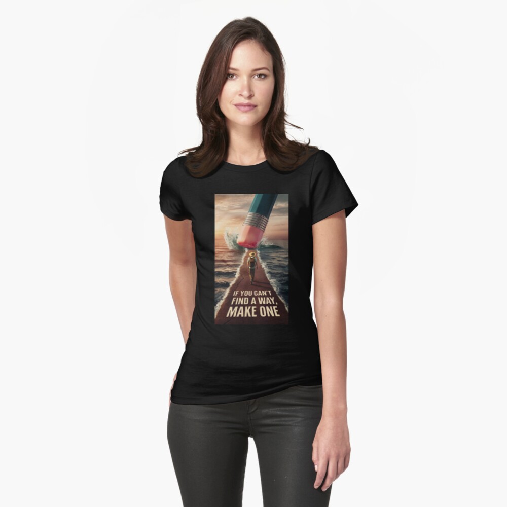 Item preview, Fitted T-Shirt designed and sold by webtrekker.