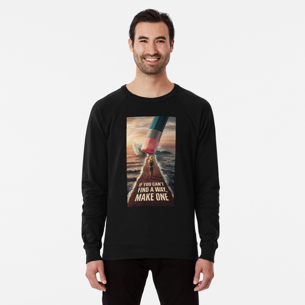 Item preview, Lightweight Sweatshirt designed and sold by webtrekker.