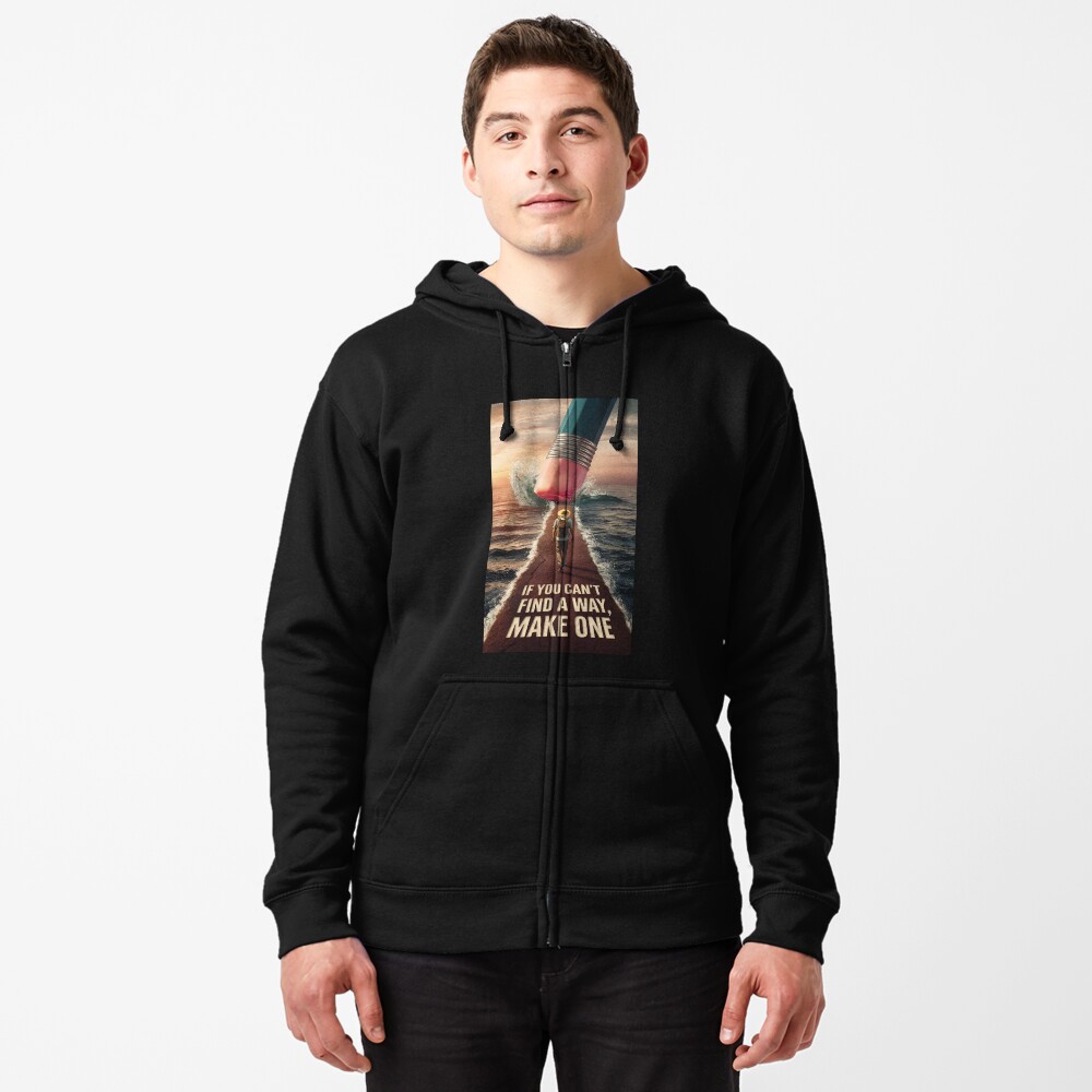 Item preview, Zipped Hoodie designed and sold by webtrekker.