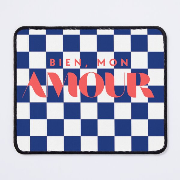 Item preview, Checker Board - Bien, Mon Amour  (OK, my sweetie)  designed and sold by GlobalCurator.