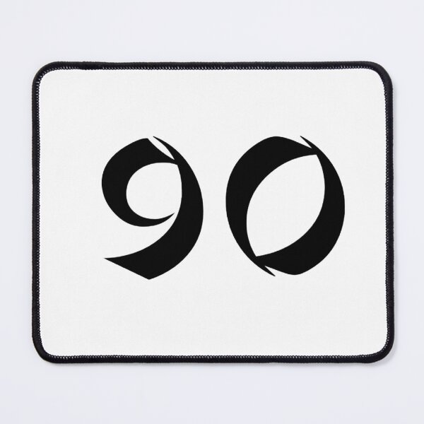 Item preview, 90, ninety, black, shangai designed and sold by Numbers-Art.