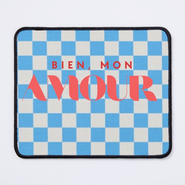 Item preview, Checker Board - Bien, Mon Amour  (OK, my sweetie)  designed and sold by GlobalCurator.