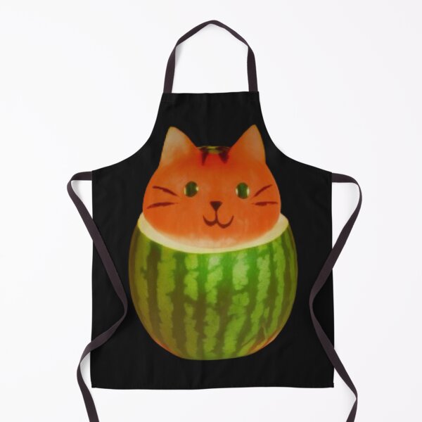 Artikelvorschau, wassermelone katze süße obst katze kätzchen essen lustige kätzchen haustier sommer katzenartig kawaii katzenliebhaber schwarze katze entworfen und verkauft von thechoice1.