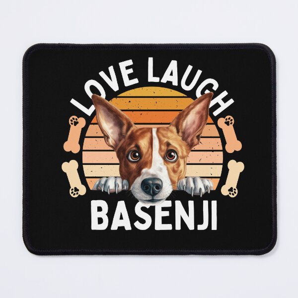 Item preview, Love Laugh Basenji designed and sold by TheAnimalZ00.