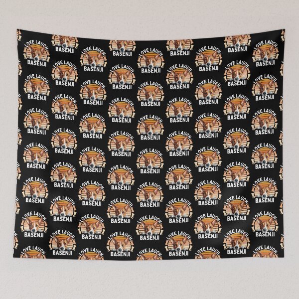 Item preview, Love Laugh Basenji designed and sold by TheAnimalZ00.