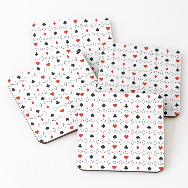 Item preview, PATTERN - Four Card Icons designed and sold by Ederson D'Mind.