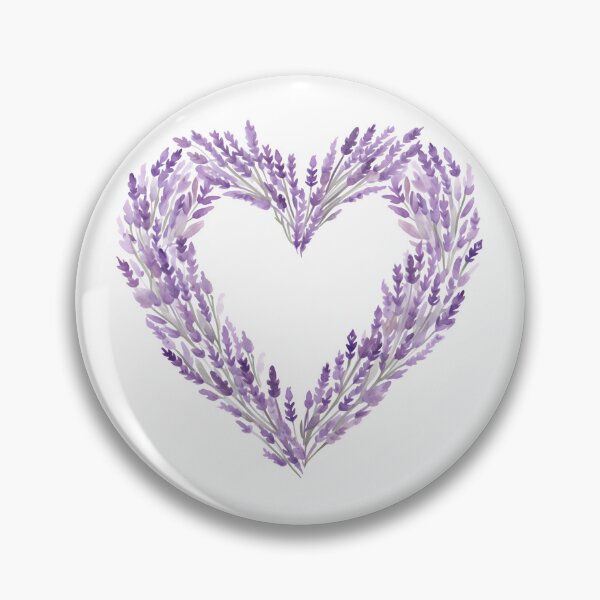 Item preview, Heart Shaped Lavender designed and sold by New-School-Wave.