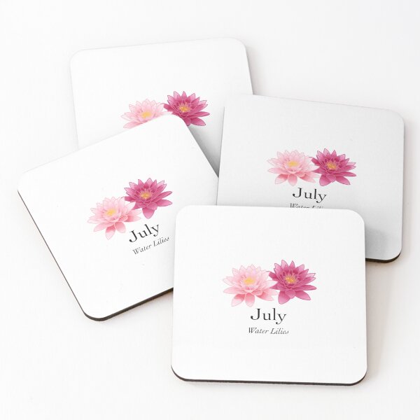 Item preview, July Water Lily Birth Month Flower designed and sold by DandiestArt22.