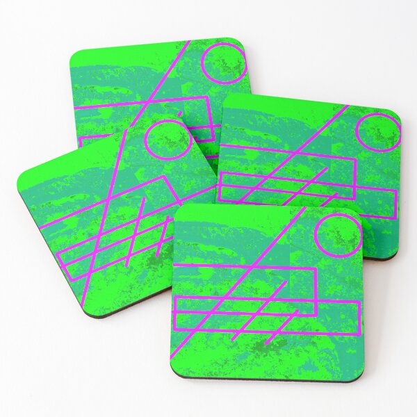 Item preview, "Planet Surface ft. Cool Shapes- Green" designed and sold by Spaceart9.