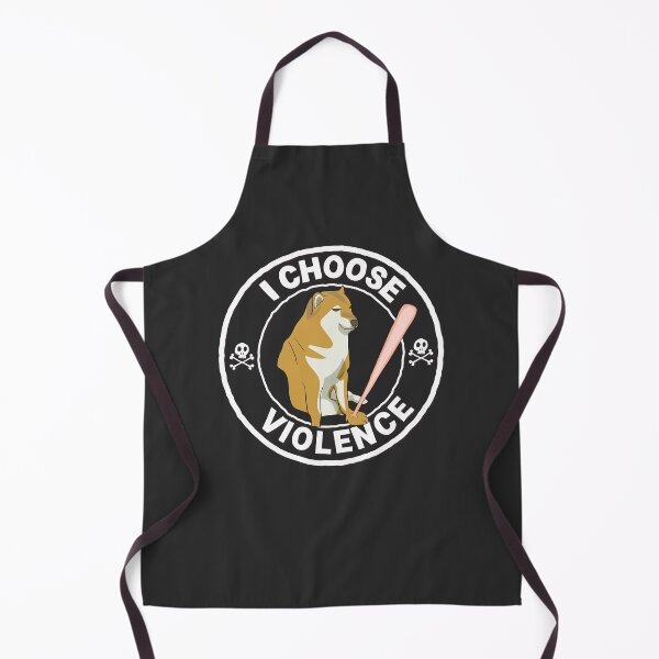 Item preview, "I Choose Violence" - Meme Dog designed and sold by LicencaPoetica.