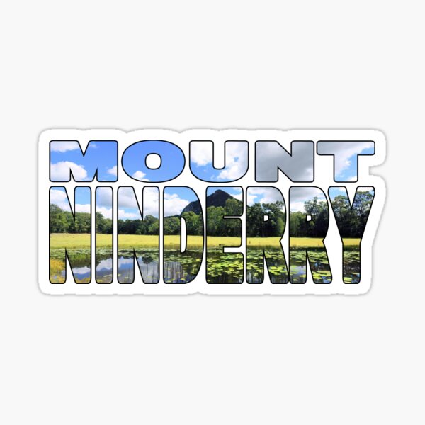Item preview, MOUNT NINDERRY - Sunshine Coast Hinterlands designed and sold by Adam Gormley.