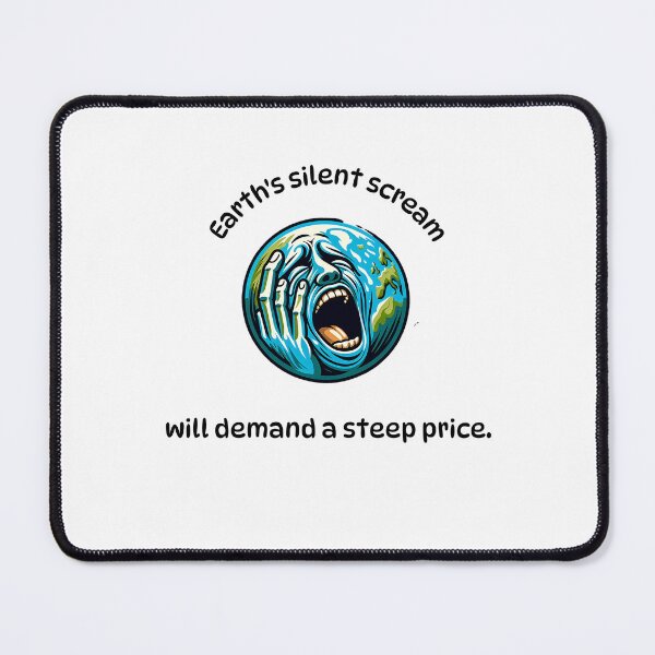 Item preview, Earth's silent screams designed and sold by PeaceUniversal.