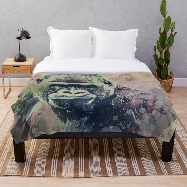 Item preview, Gorilla Water Color II designed and sold by WildWanderings.